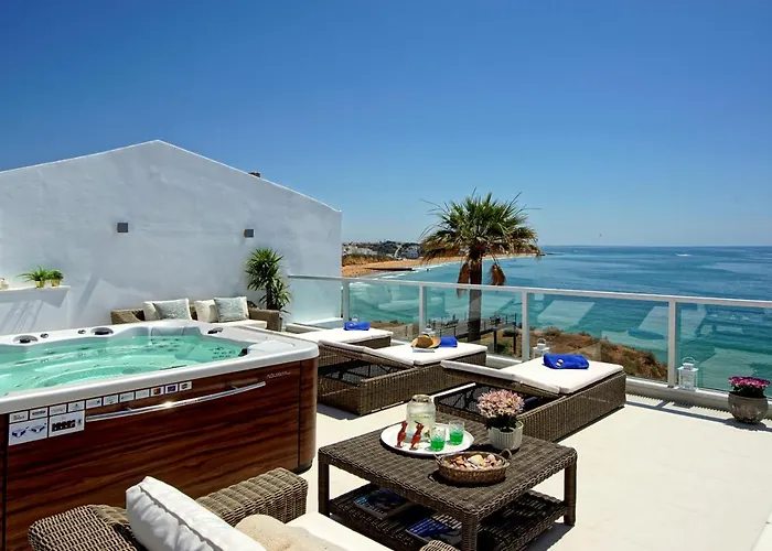 Casa Latino - Oceanfront - Luxury & Charming Villa- Jacuzzi At Rooftop By Dreamvillasalbufeira *