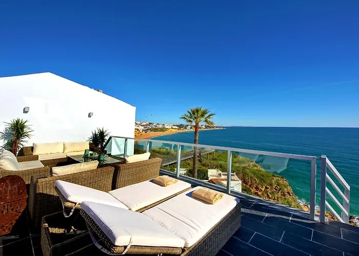 Vila Casa Latino - Oceanfront - Luxury & Charming Villa- Jacuzzi At Rooftop By Dreamvillasalbufeira